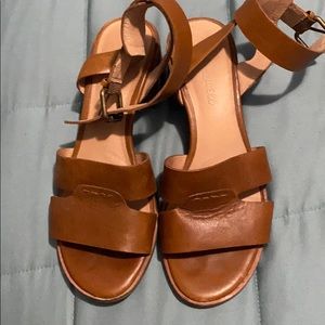 Genuine leather sandal